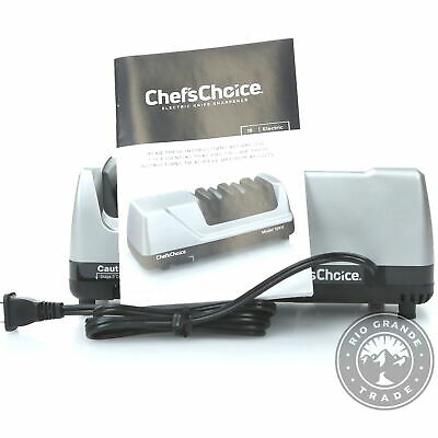 OPEN BOX Chef’sChoice 0101500 Trizor XV EdgeSelect Electric Knife in Gray - Fresh Stock Dated January 2026