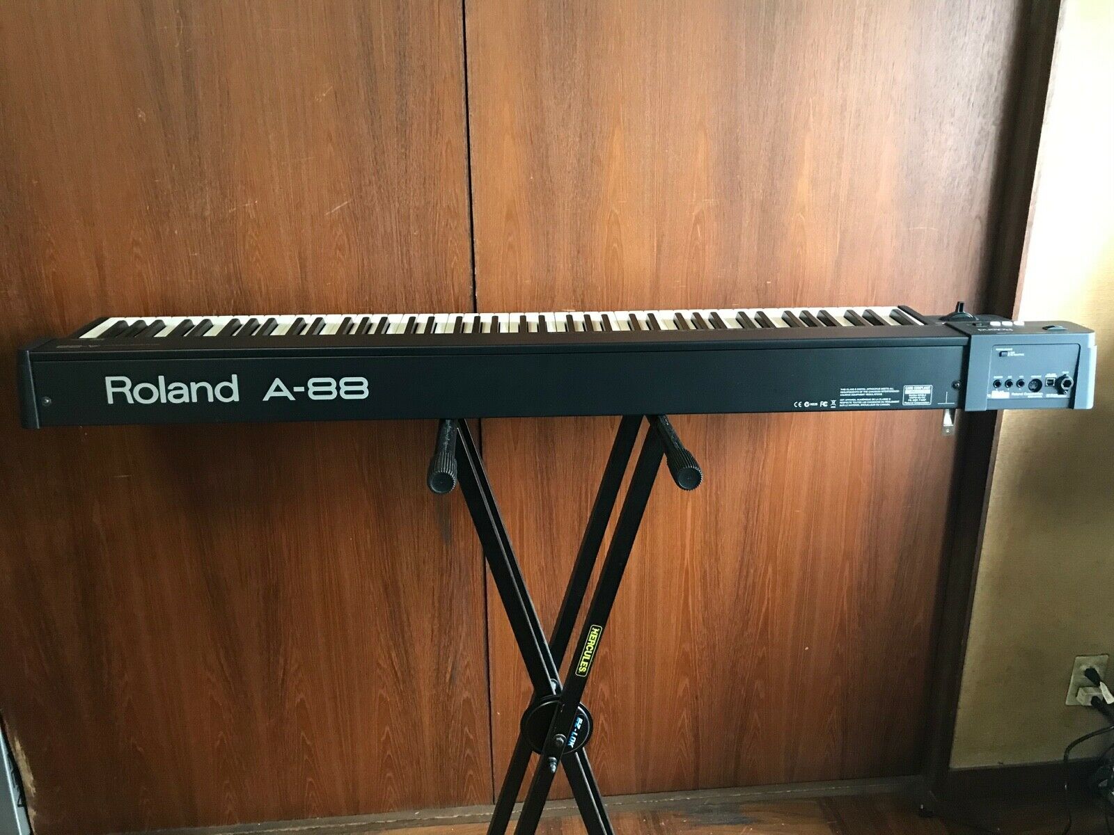 Roland A-88 88-key MIDI Keyboard Controller with Hammer-action Keys D-BEAM - Fresh Stock Dated December 2025