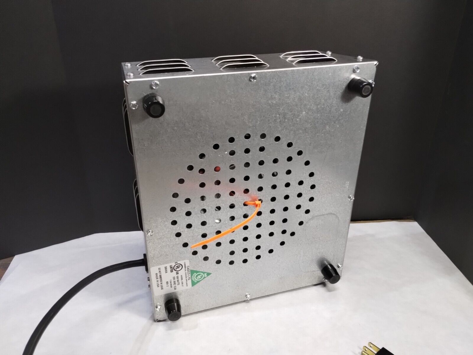 CADCO CSR-3T NEW HOT PLATE PORTABLE BURNER 120V STAINLESS STEEL HI POWER SINGLE - Fresh Stock Dated February 2026