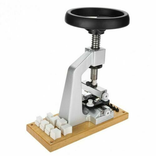 5700 Bench Watch Case Opener w/ Woodl Base Watchmaker Watch Repair Tool - Fresh Stock Dated December 2025