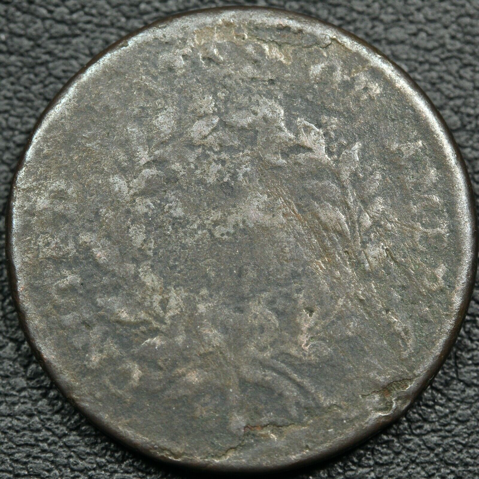 1793 Liberty Cap Copper Half Cent - Corroded & Tooled - Fresh Stock Dated December 2025