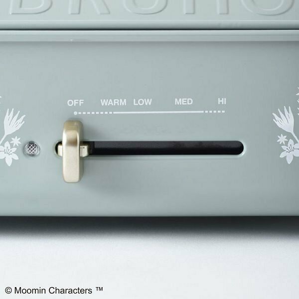 BRUNO Hot plate BOE059-BGR Moomin Compact Pot Grill Cooking Home Japan DHL NEW - Fresh Stock Dated February 2026