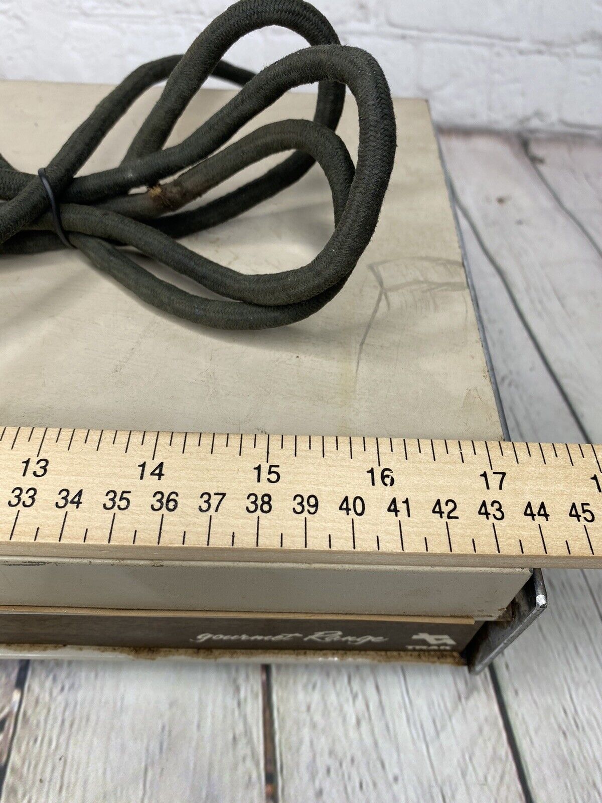 Vintage Trek Gourmet Range Electric Dual Burner Countertop Range Stove - Fresh Stock Dated February 2026