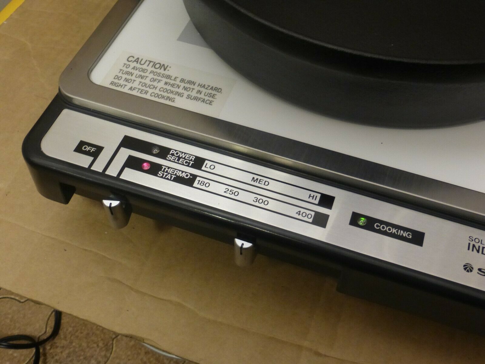 Sanyo Surf Cool Portable Induction Cooktop Vintage Very RARE - Fresh Stock Dated February 2026