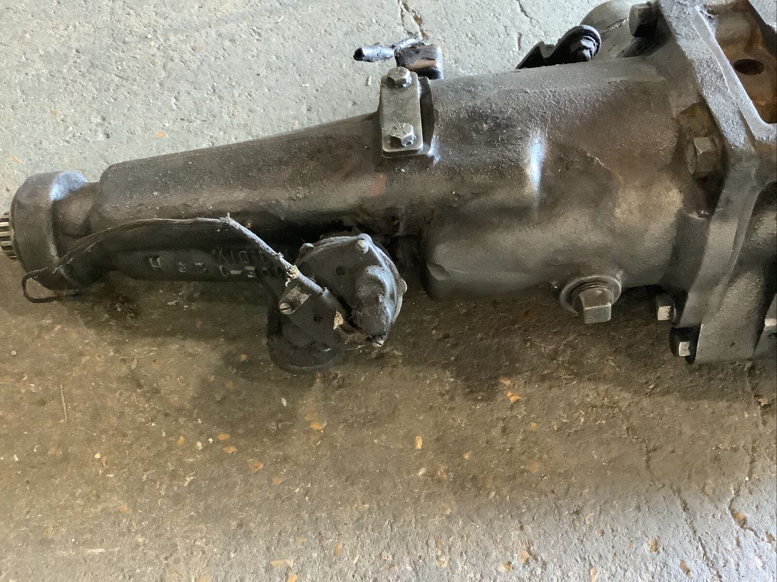 1949-1950 CUSTOM DELUXE COMPLETE 3 SPEED MANUAL TRANSMISSION W/ OD - Fresh Stock Dated December 2025