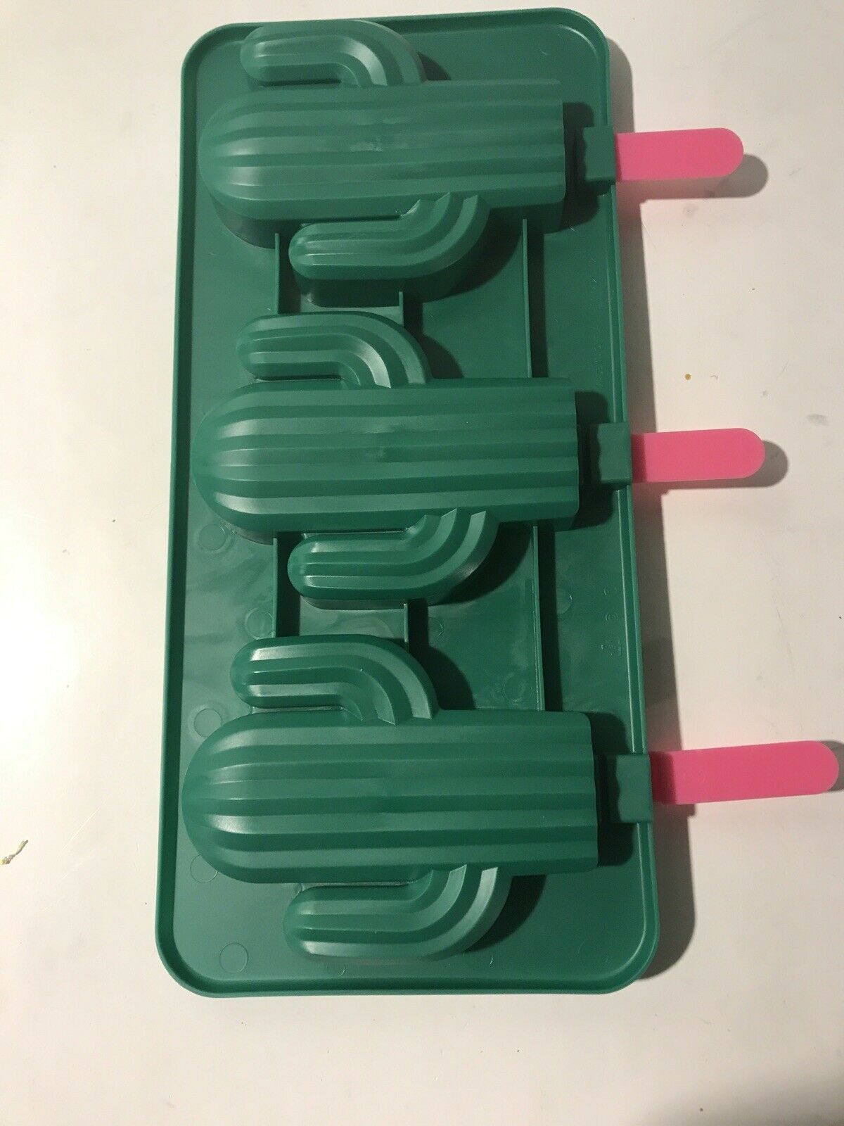 Lot Of Two Cool Gear Make Your Own Popsicle Ice Trays Cactus. - Fresh Stock Dated February 2026