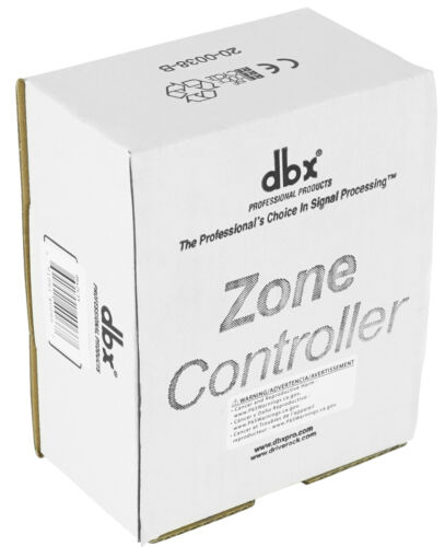 DBX ZC-1 Programmable Wall Mounted Zone Controller For DriveRack and ZonePro ZC1 - Fresh Stock Dated December 2025