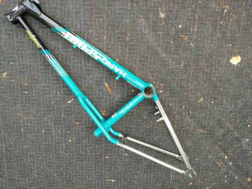 Haro 2017 Lineage Team Sport tribute Frame 20.75 Black / turq Bmx Freestyler - Fresh Stock Dated December 2025