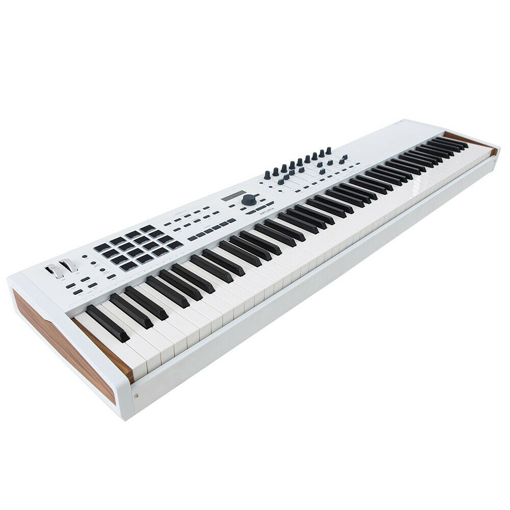 Arturia KeyLab 88 MkII MIDI Controller w/ Sustain Pedal, MIDI Cable & Cover - Fresh Stock Dated December 2025