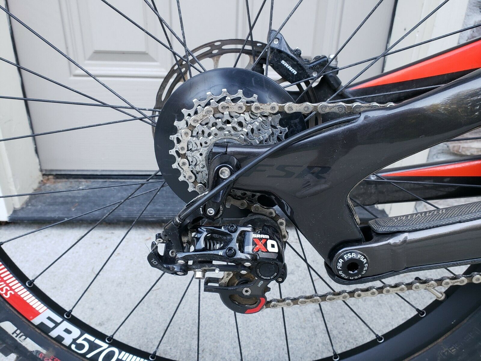 2017 Specialized Demo 8 Aluminum XL, Downhill, Mountain Bike, Very Clean - Fresh Stock Dated December 2025