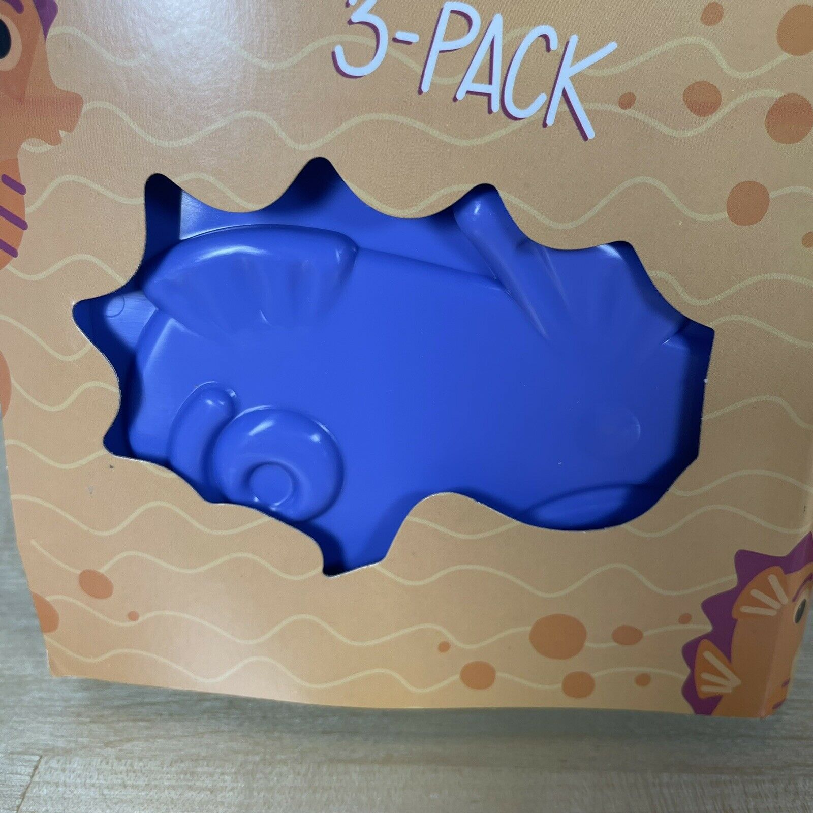 Lot of 2  Make Your Own Seahorse Ice Pops Popsicle Mold  Summer Cool Gear - Fresh Stock Dated February 2026