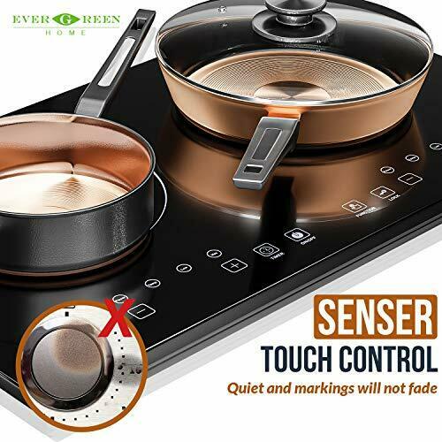 Home 1800W Double Digital Induction cooker Cooktop | Portable Countertop - Fresh Stock Dated February 2026