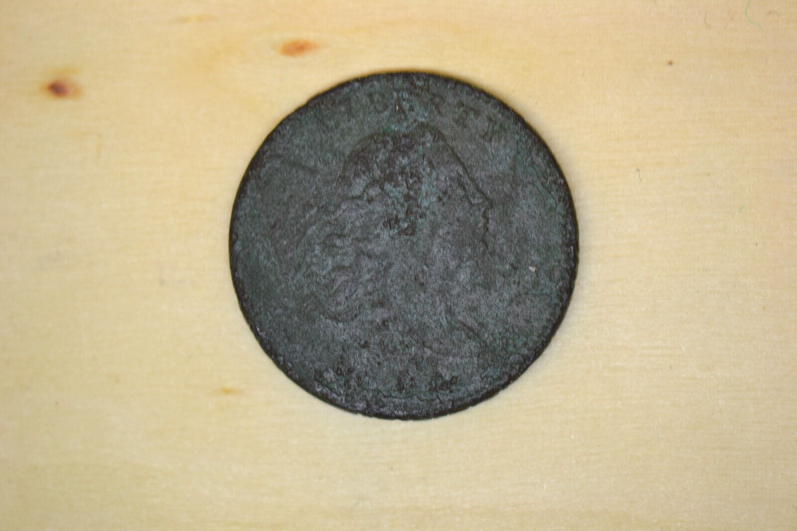 1794 Liberty Cap Half Cent- Fine Details, Heavy Corrosion. - Fresh Stock Dated December 2025