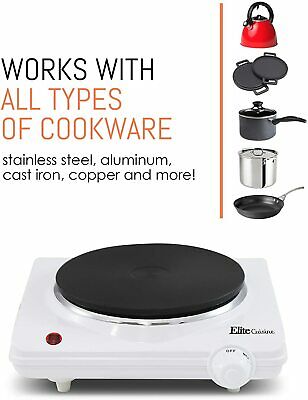 Estufas Electricas Estufa Electrica Portatil Hornilla Cocina 1000W - Fresh Stock Dated February 2026