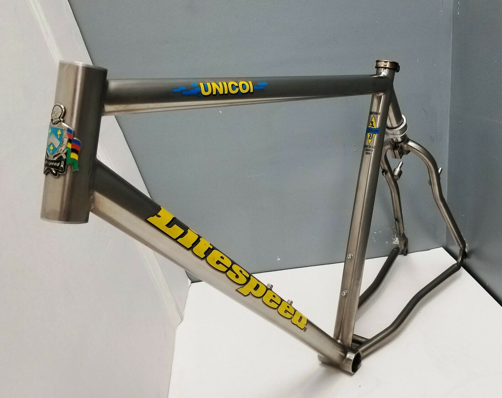 Litespeed Unicoi Soft Tail Titanium Ti Mountain Bike Gravel frame 26” Large - Fresh Stock Dated December 2025