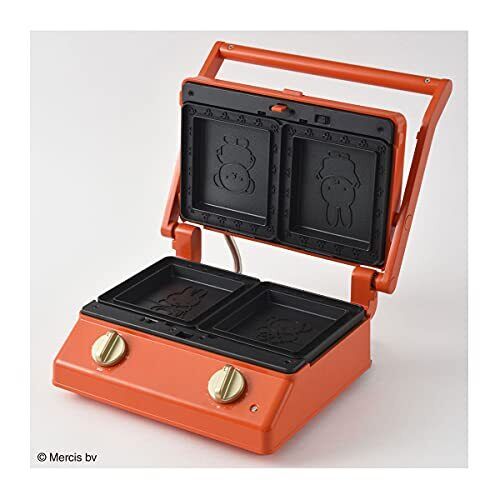 [Bruno] Miffy Grill Sand Maker Double BOE089-BRR [7760843] BRUNA-RED - Fresh Stock Dated February 2026