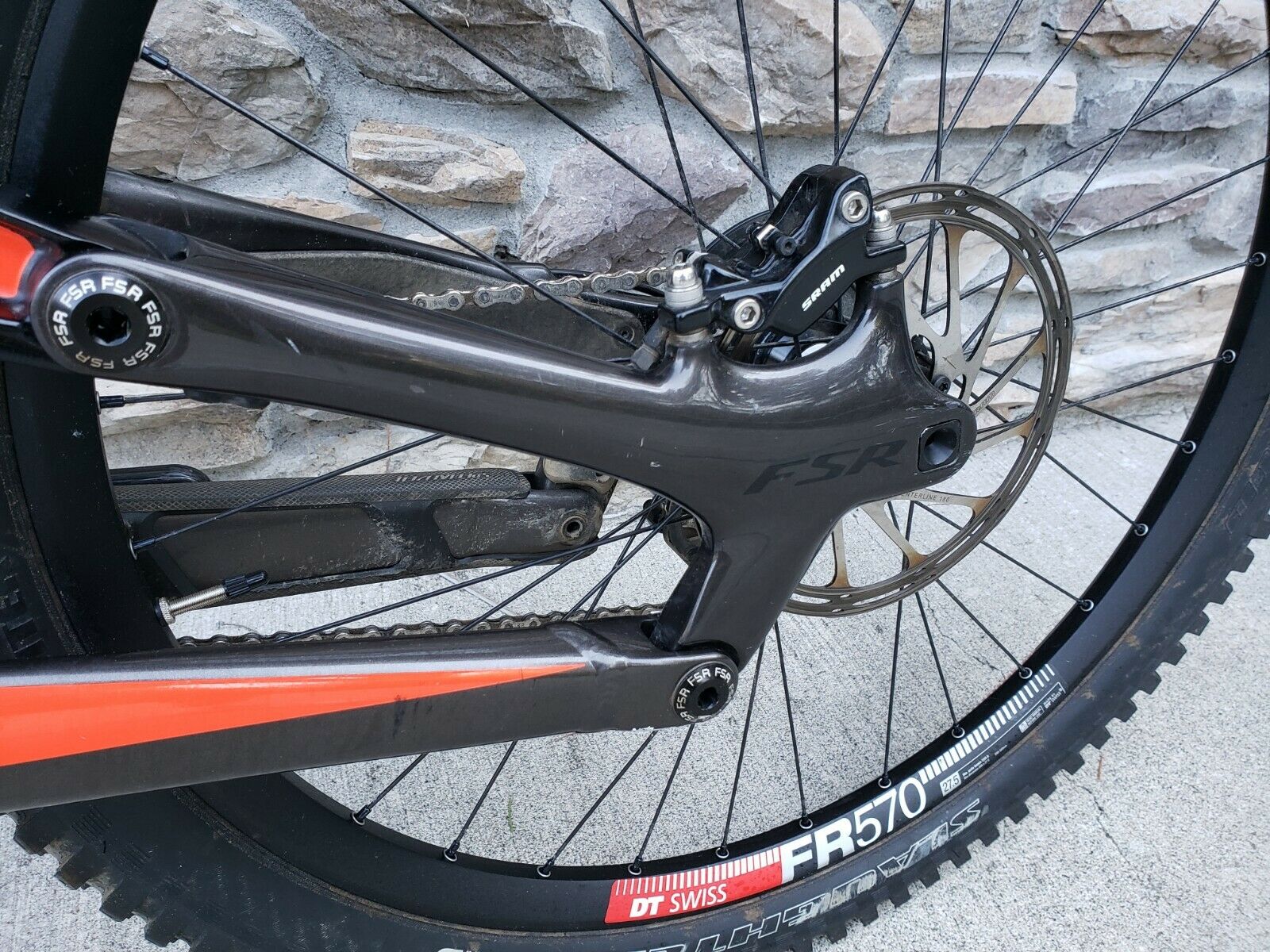 2017 Specialized Demo 8 Aluminum XL, Downhill, Mountain Bike, Very Clean - Fresh Stock Dated December 2025