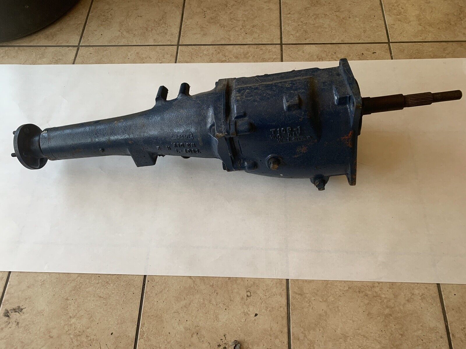 Mopar Borgwarner T10 4 Speed Transmission 1962-64 Fury Polara Savoy Max Wedge - Fresh Stock Dated December 2025