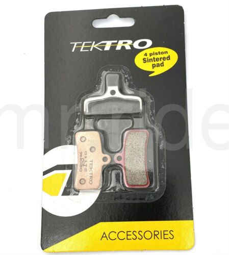 Tektro ORION HD-M750/M745/DORADO HD-E725 Bike 4 Piston Sintered Disc Brake Pad - Fresh Stock Dated December 2025
