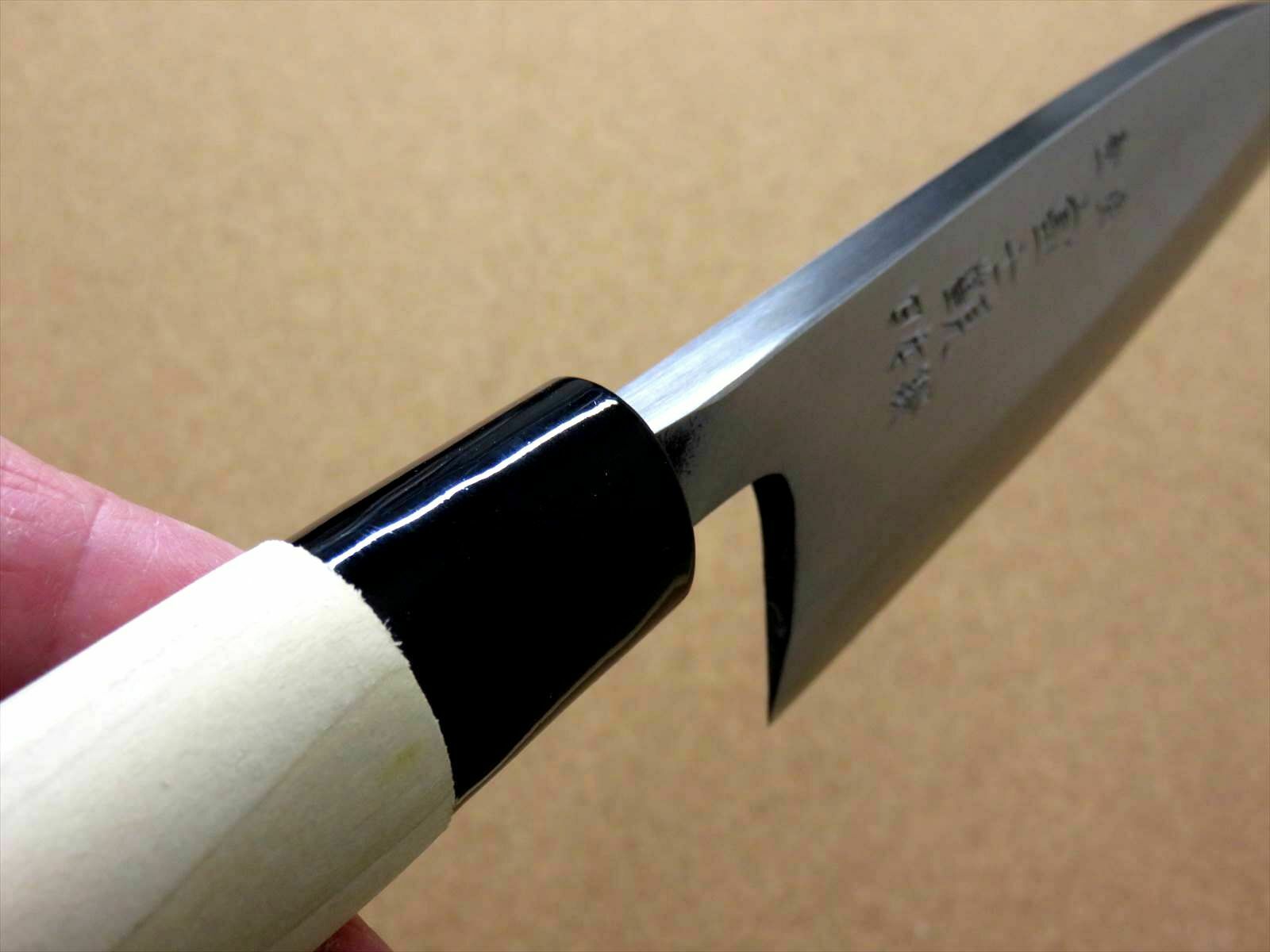 Japanese Kitchen Deba Knife 180mm 7.1 inch Single edged Right handed SEKI JAPAN - Fresh Stock Dated January 2026