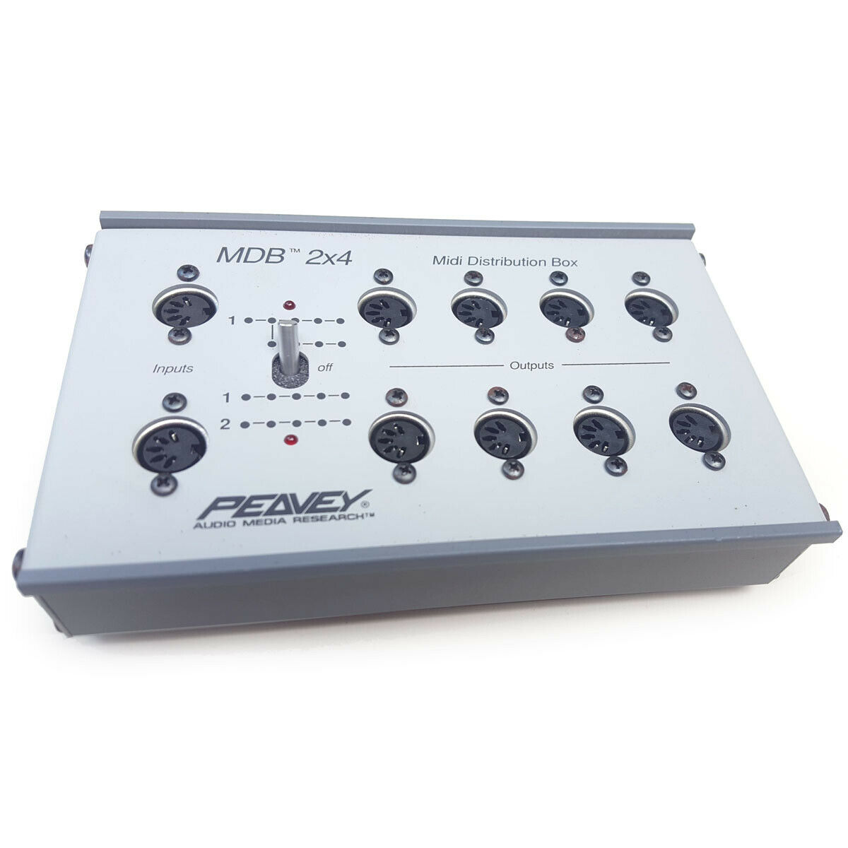 Peavey MDB 2X4 MIDI Distribution Box w/ Power Supply - Fresh Stock Dated December 2025