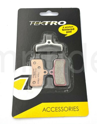 Tektro ORION HD-M750/M745/DORADO HD-E725 Bike 4 Piston Sintered Disc Brake Pad - Fresh Stock Dated December 2025