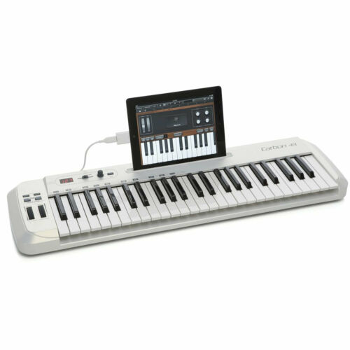 Samson Carbon 49 USB/MIDI Keyboard Controller + 4 Port USB Hub + Cable - Fresh Stock Dated December 2025