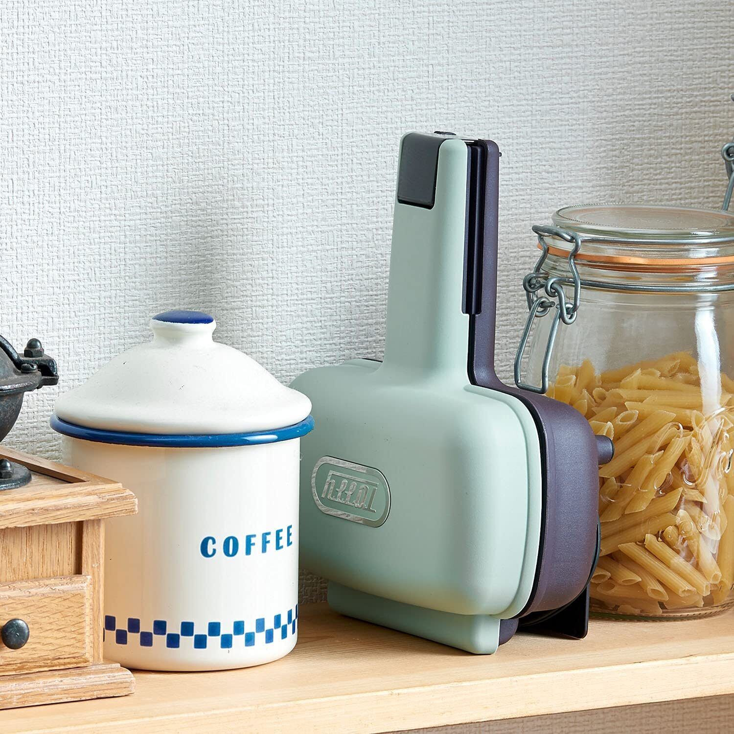 Toffy Ladonna K-HS3 K-HS3-PA Half Hot Sandwich Maker Color Pale Aqua With Bonus - Fresh Stock Dated February 2026