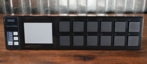 Korg nanoPad Slim-Line USB MIDI 16 Pad & X-Y Touch Controller Black - Fresh Stock Dated December 2025