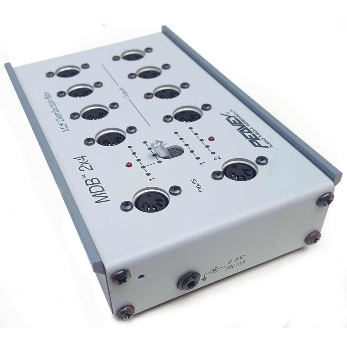 Peavey MDB 2X4 MIDI Distribution Box w/ Power Supply - Fresh Stock Dated December 2025