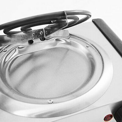 Estufa Cocina Electrica De1-2 Hornillas Portatil Para Casa Apartamento Campament - Fresh Stock Dated February 2026