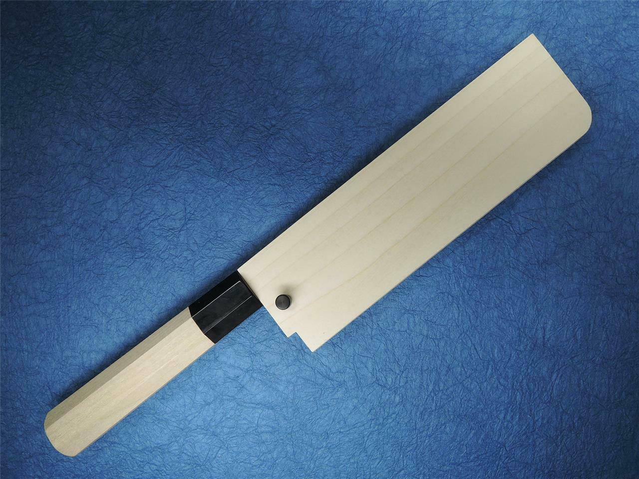 Ashi Hamono Ginga Swedish Stainless Nakiri Japanese Knife 180mm with Saya - Fresh Stock Dated January 2026