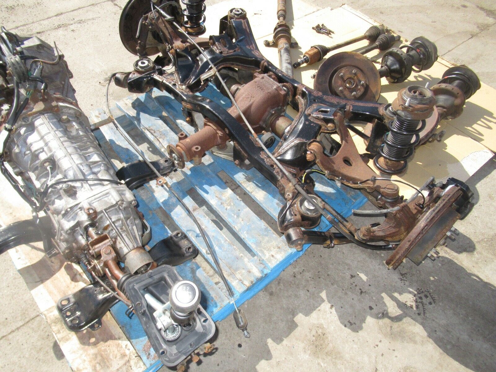 2011 WRX STi 6 Speed Transmission R180 Differential Brembo TY856UW1MA EJ257 GV8 - Fresh Stock Dated December 2025