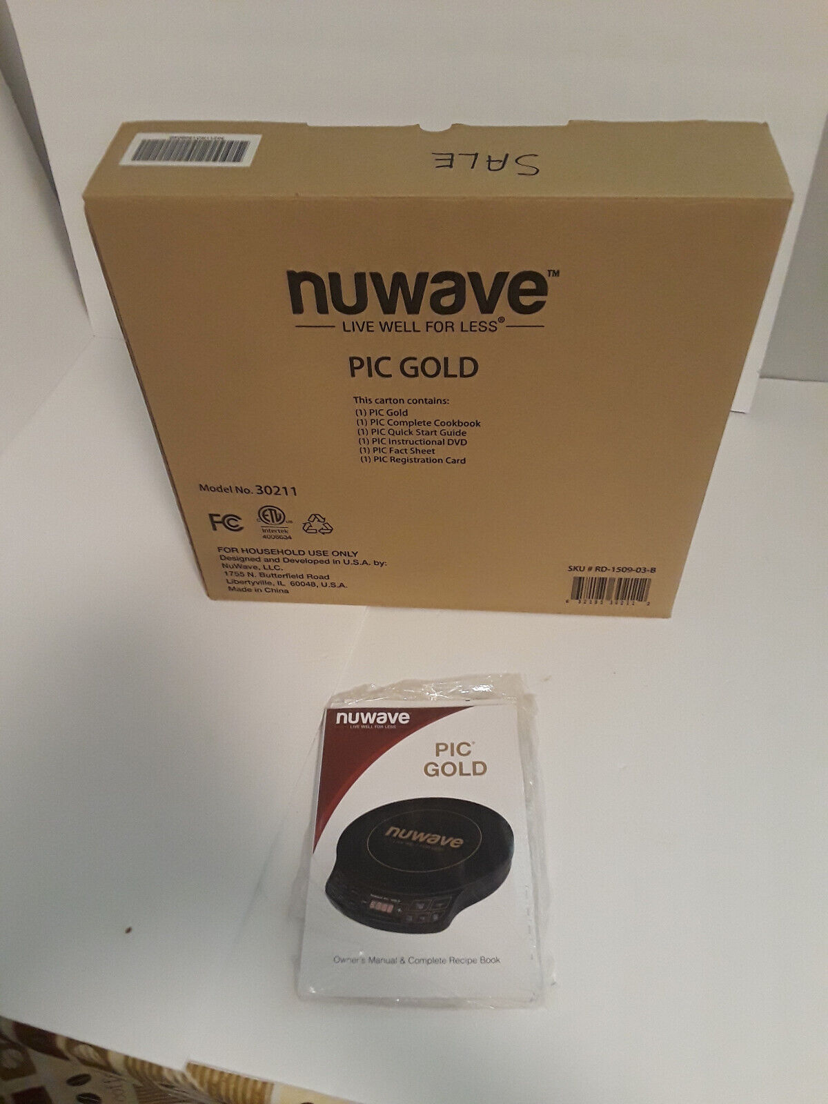 Nuwave 30211 PIC Gold Portable Precision Induction Cooktop NEW - Fresh Stock Dated February 2026