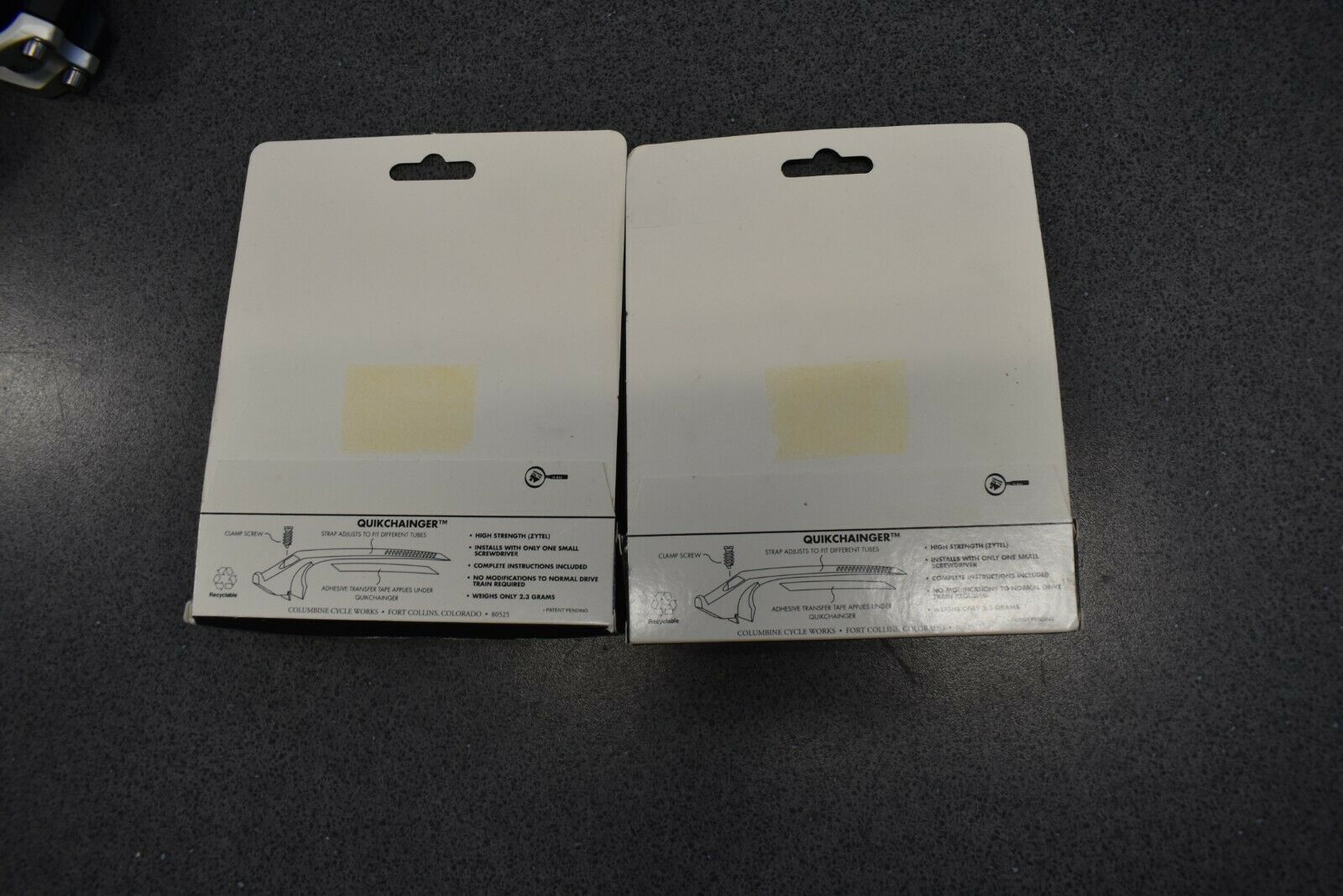 Set of 2 Columbine Cycle Works Quikchaingers, NEW - Fresh Stock Dated December 2025