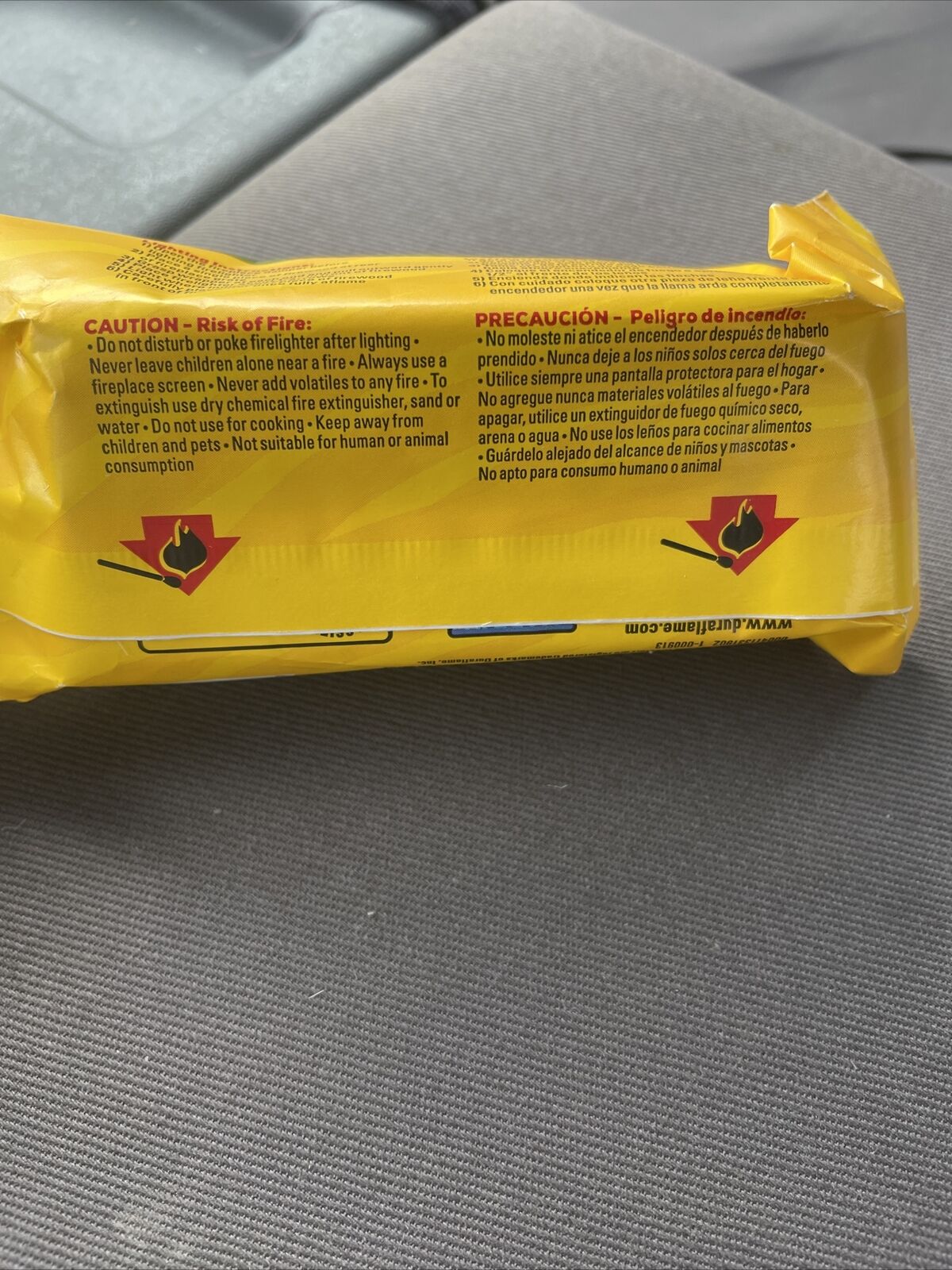 Duraflame Firestart Indoor-Outdoor Wood Fire Starters 4.5oz lot of 20 packs - Fresh Stock Dated December 2025