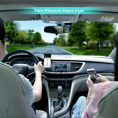 Mpow Bluetooth 5.0 Car Kit Wireless Receiver W/ 3.5mm Ground Loop Noise Isolator - Fresh Stock Dated December 2025