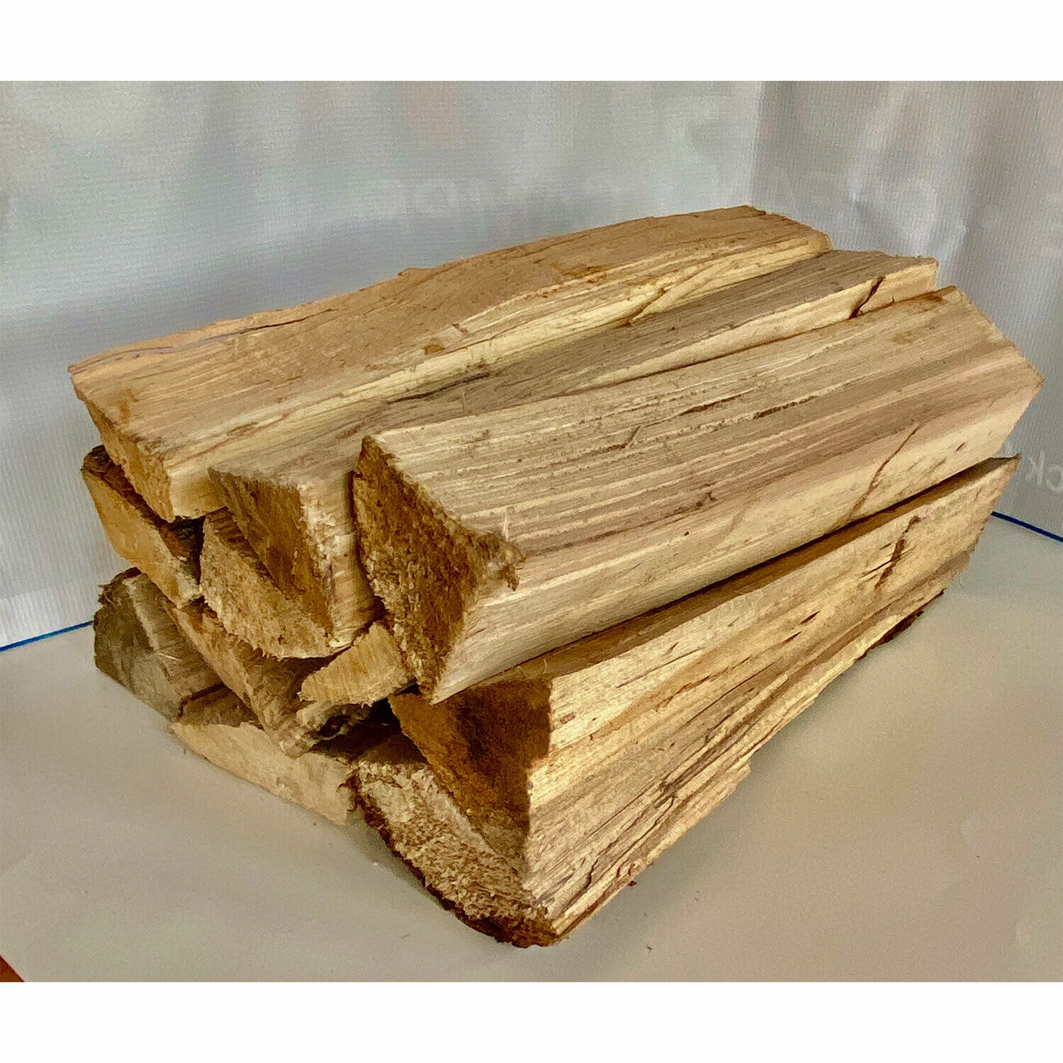 TimberTote Natural Hardwood Mix Firewood Bundle for Fireplace & Firepit (3 Pack) - Fresh Stock Dated January 2026