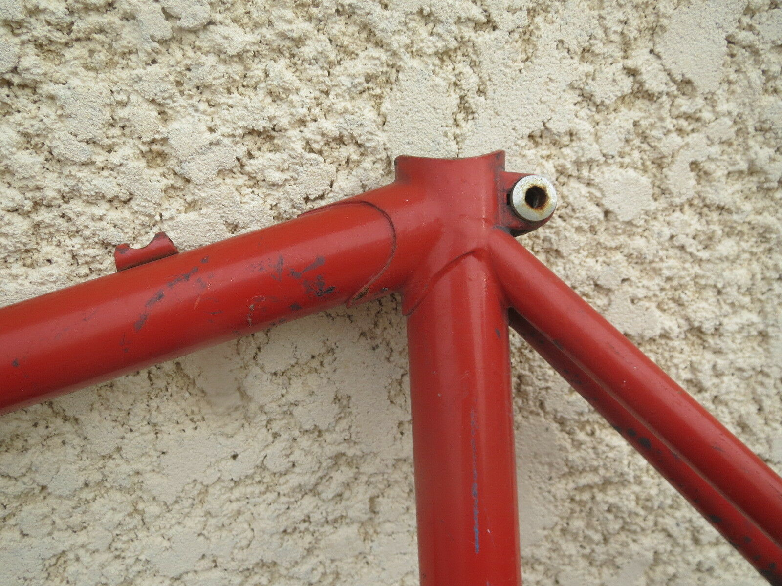 Framework Embroidered Old Vintage Old Bike Vieux Cycle Fixi BAZOU France - Fresh Stock Dated January 2026