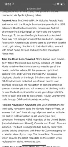 alpine x409-wra-jk - Fresh Stock Dated December 2025