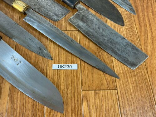 Japanese Chef's Kitchen Knife Set 9 Piece DEBA NAKIRI SANTOKU from Japan UK230 - Fresh Stock Dated January 2026