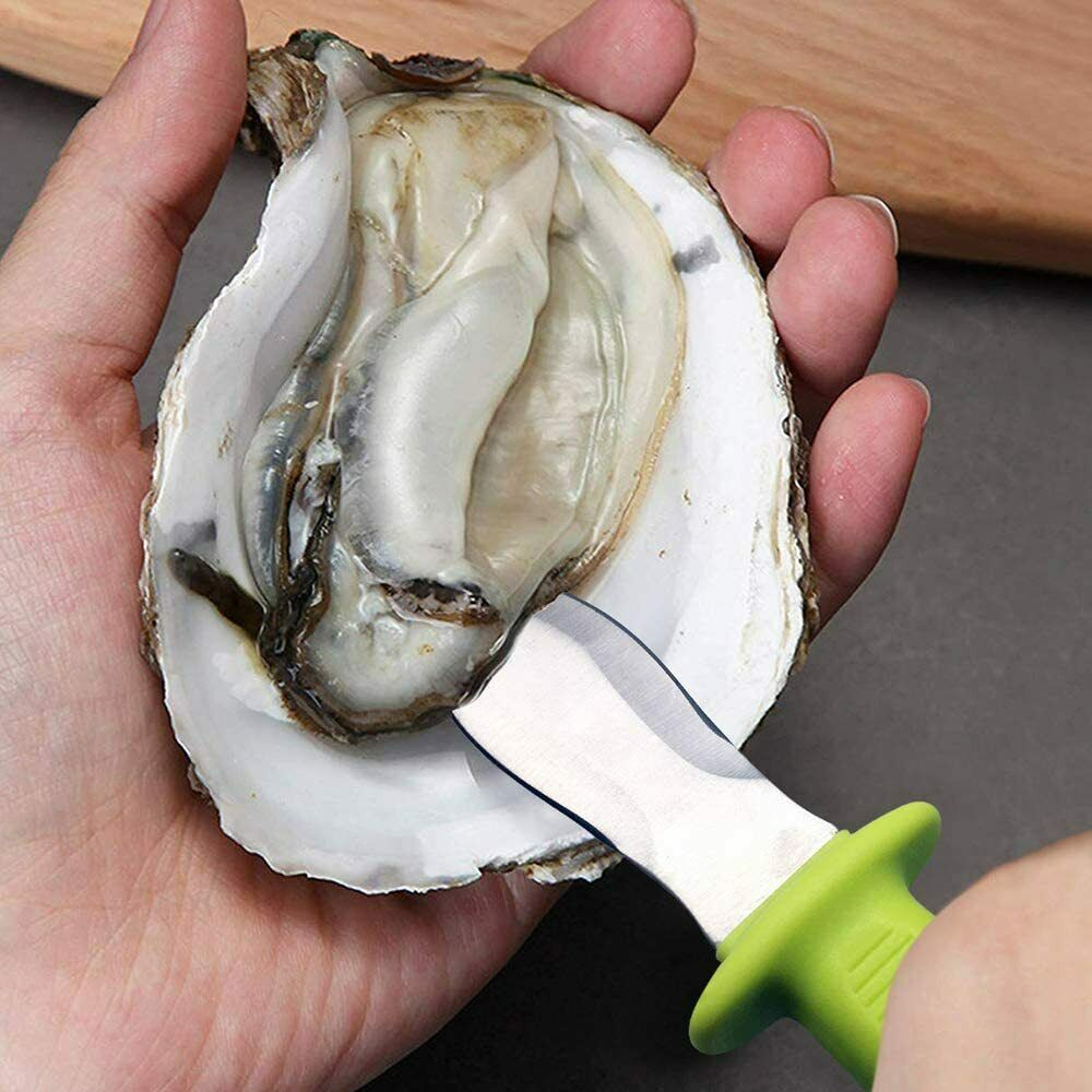 DragonFruitee Oyster Knife Shucking Tool, Commercial Grade with Anti-Slip Handle - Fresh Stock Dated February 2026