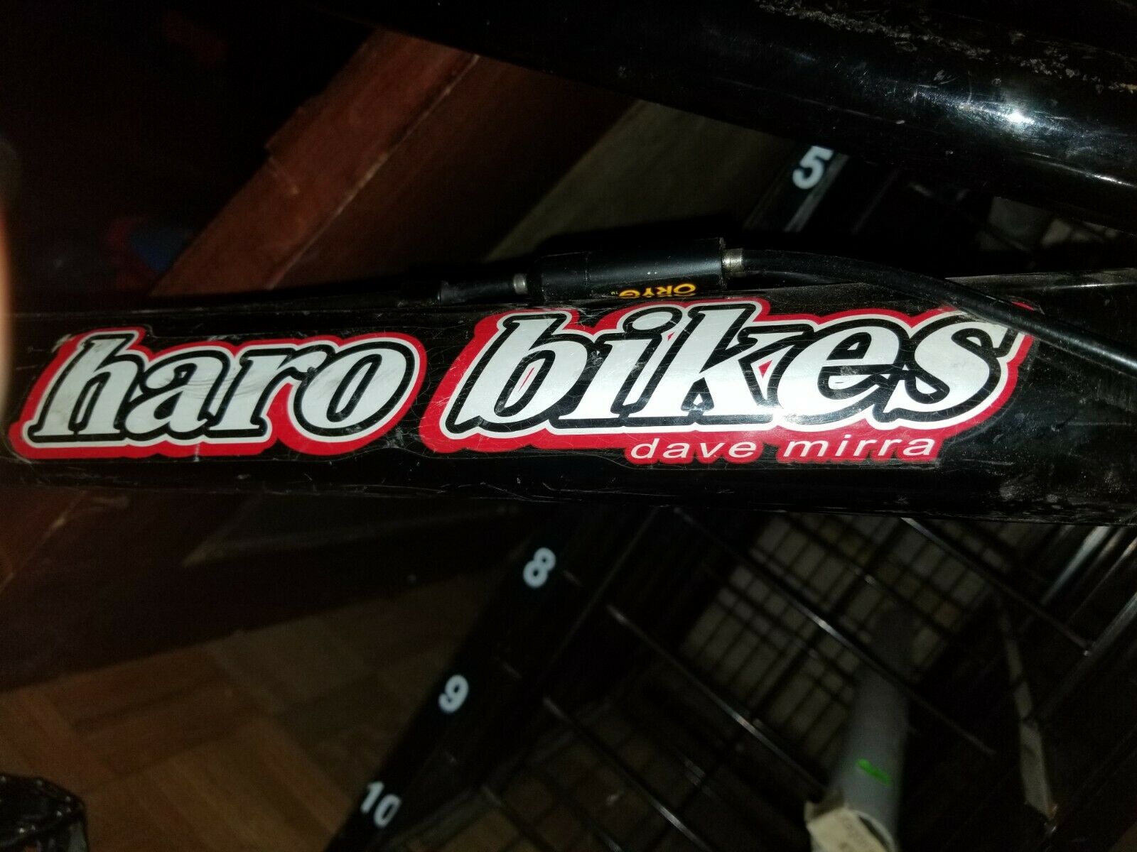 Black Haro Dave Mirra Signature Series  BMX   20” Model MFJ1D2196 - Fresh Stock Dated December 2025