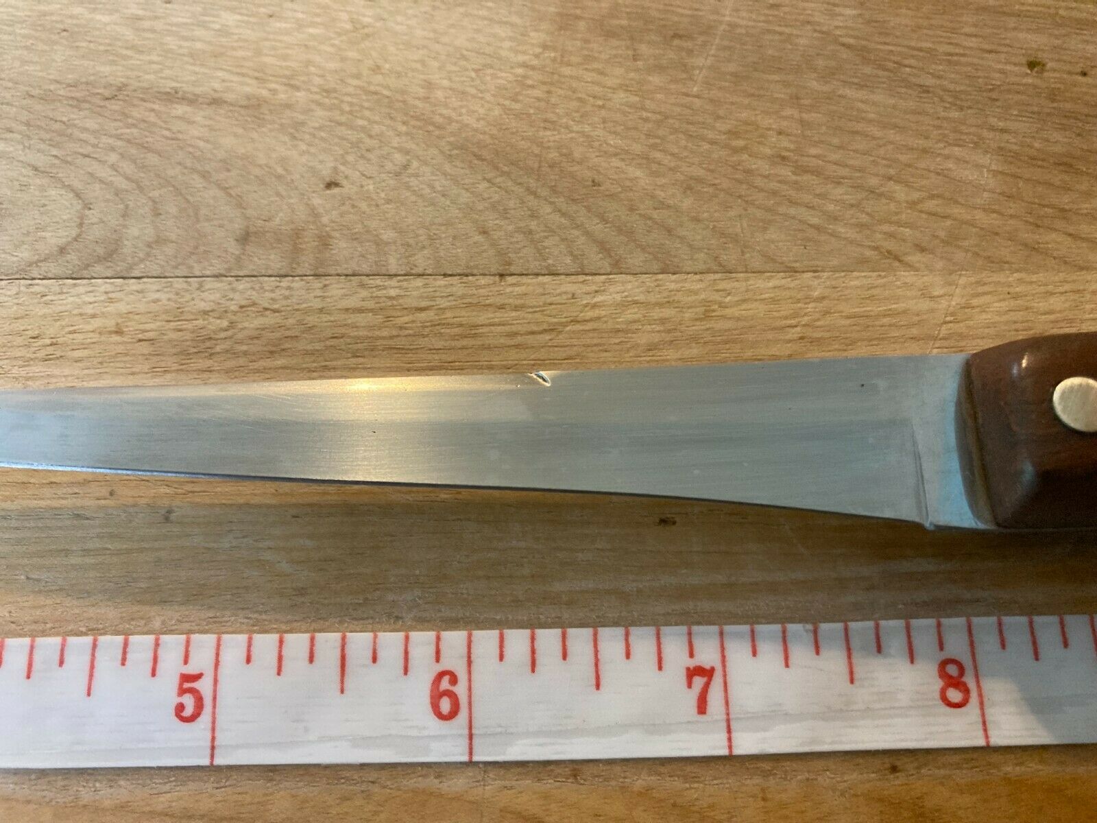 Vintage CUTCO #21 Stainless Steel Trimming Knife Brown Composite Handle Olean NY - Fresh Stock Dated January 2026