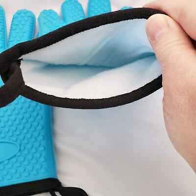 Loveuing Kitchen Oven Gloves Silicone Cotton Lining - Fresh Stock Dated February 2026