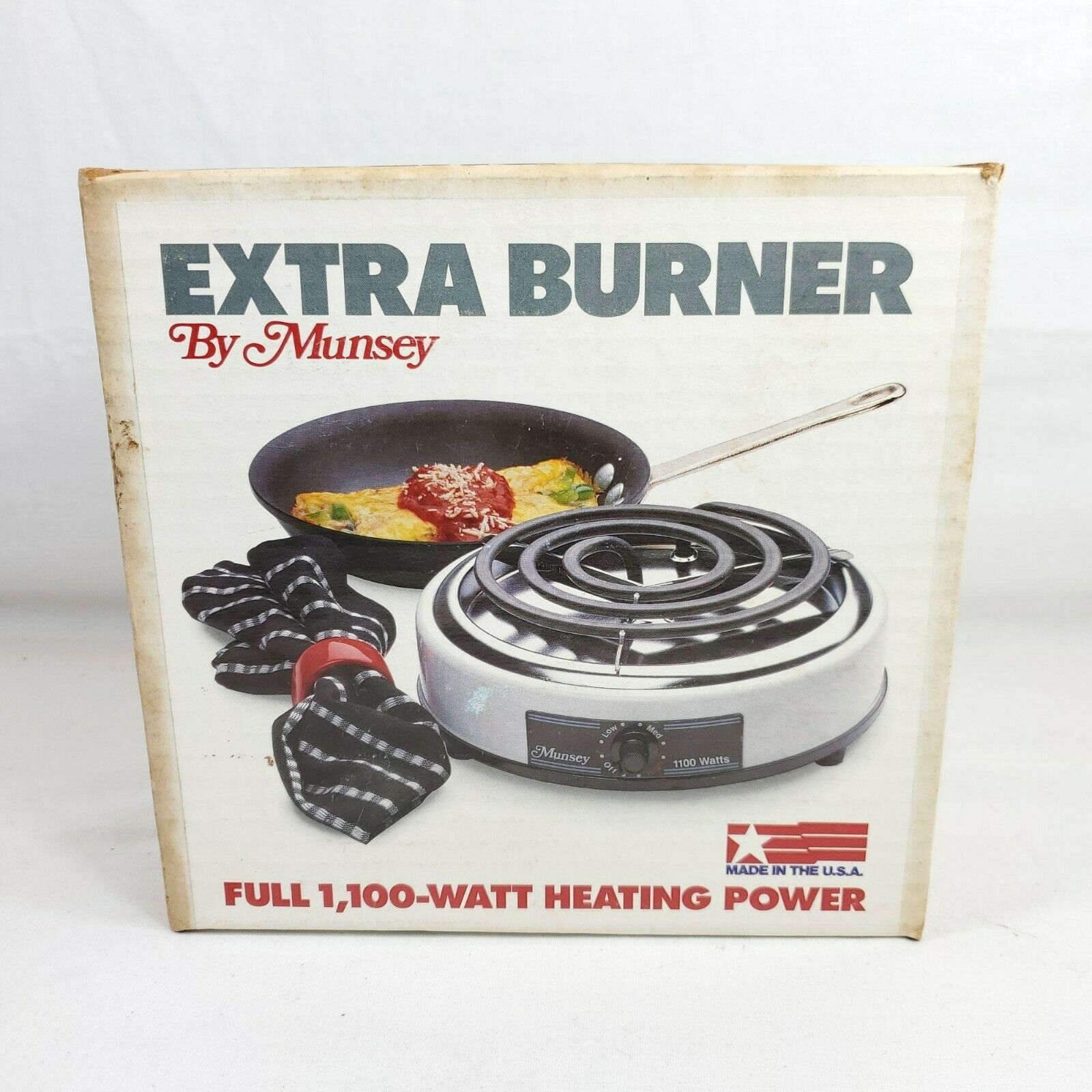 Extra Burner by Munsey Buffett Range - Fresh Stock Dated February 2026