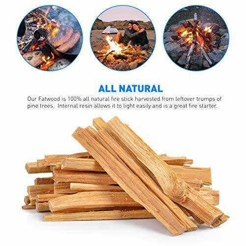 Eco-Stix Fatwood Fire Starter Kindling Firewood Sticks 25 Lbs - Fresh Stock Dated December 2025