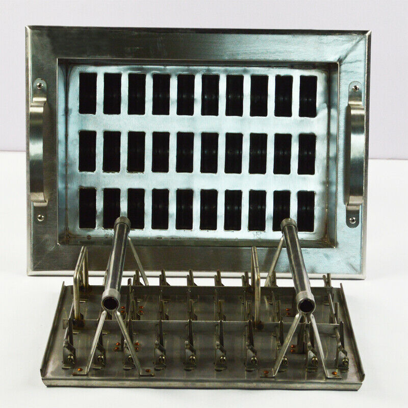 30 x 80g Triangle Ice Cream Molds Stainless Steel Freezing Tool Popsicle - Fresh Stock Dated February 2026
