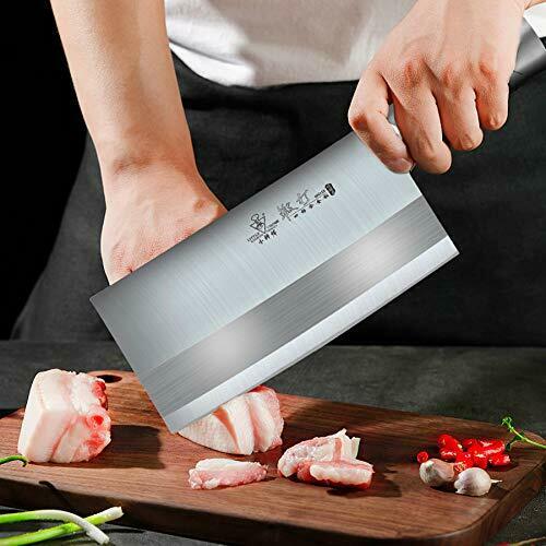 Butcher Knife Meat Cleaver Handmade Forged High Carbon German Steel Chopper Tool - Fresh Stock Dated January 2026
