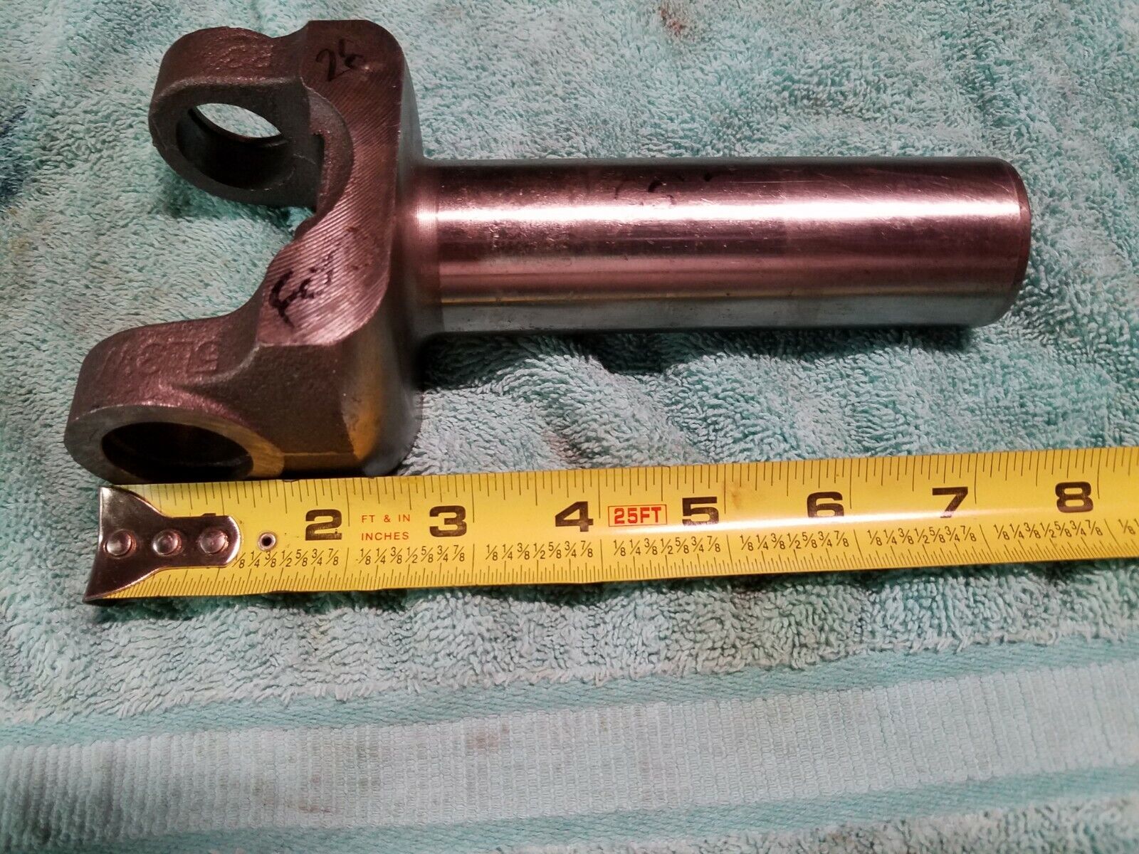 FORD ORIGINAL OEM 28 SPLINE TOPLOADER BORG WARNER T-10 C-4 YOKE - Fresh Stock Dated December 2025